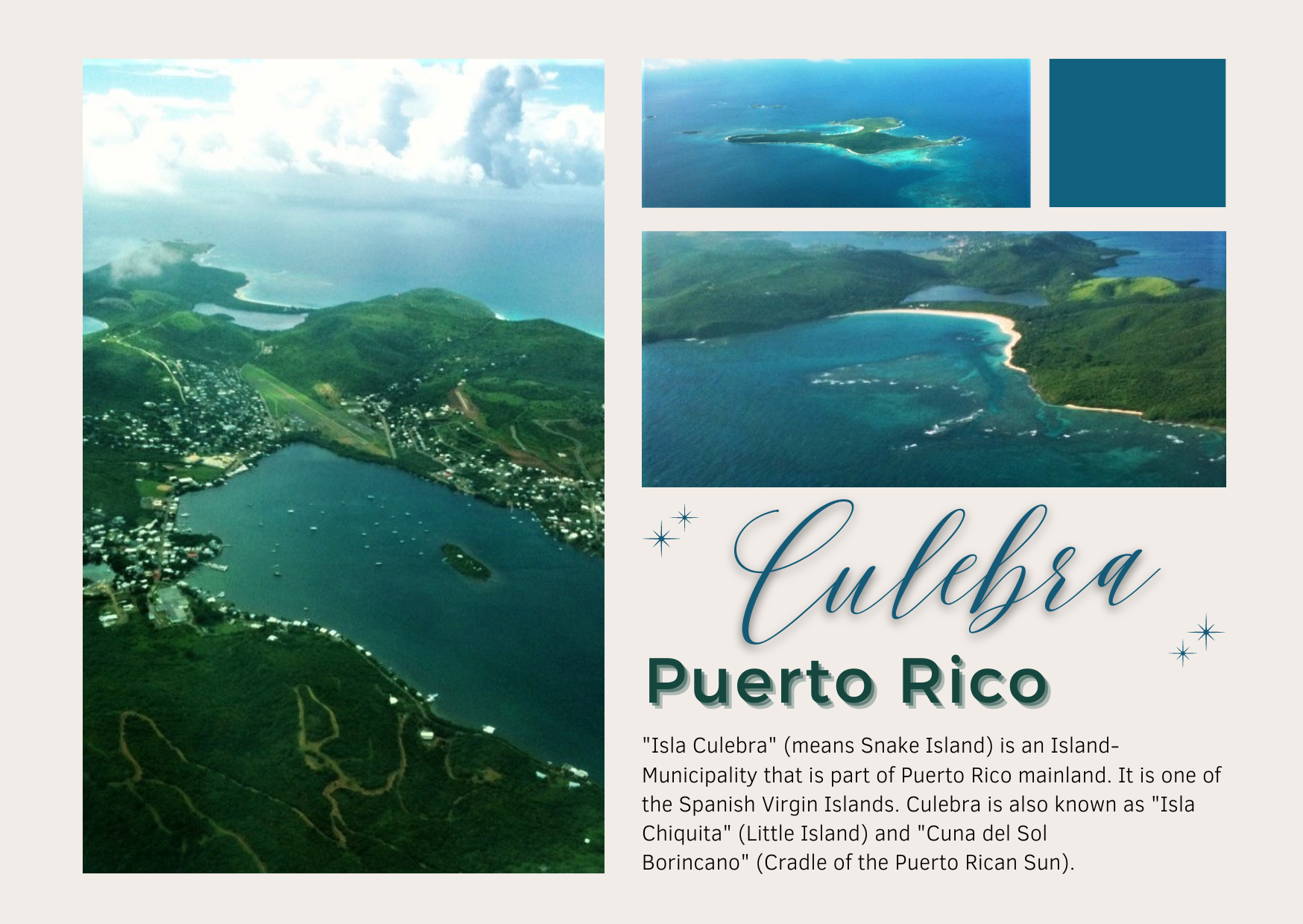 Culebra Mail Postcard Front