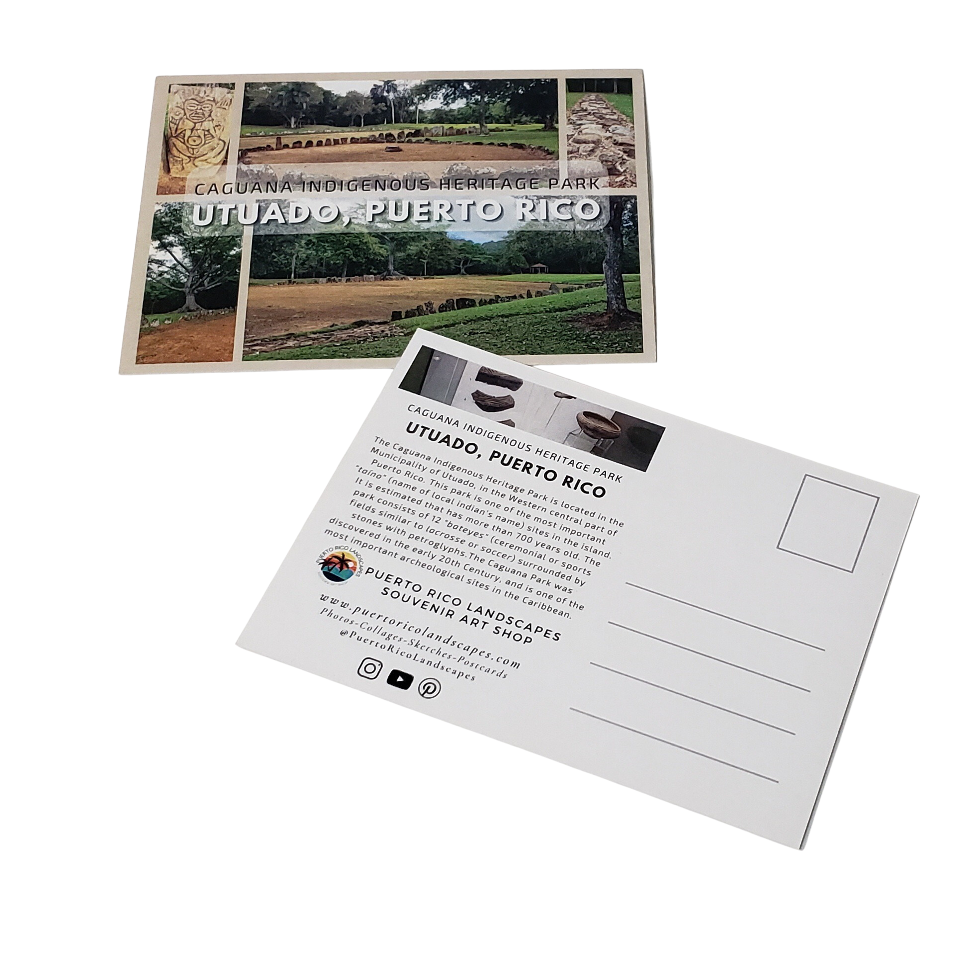 Caguana Indigenous Park Mail Postcard