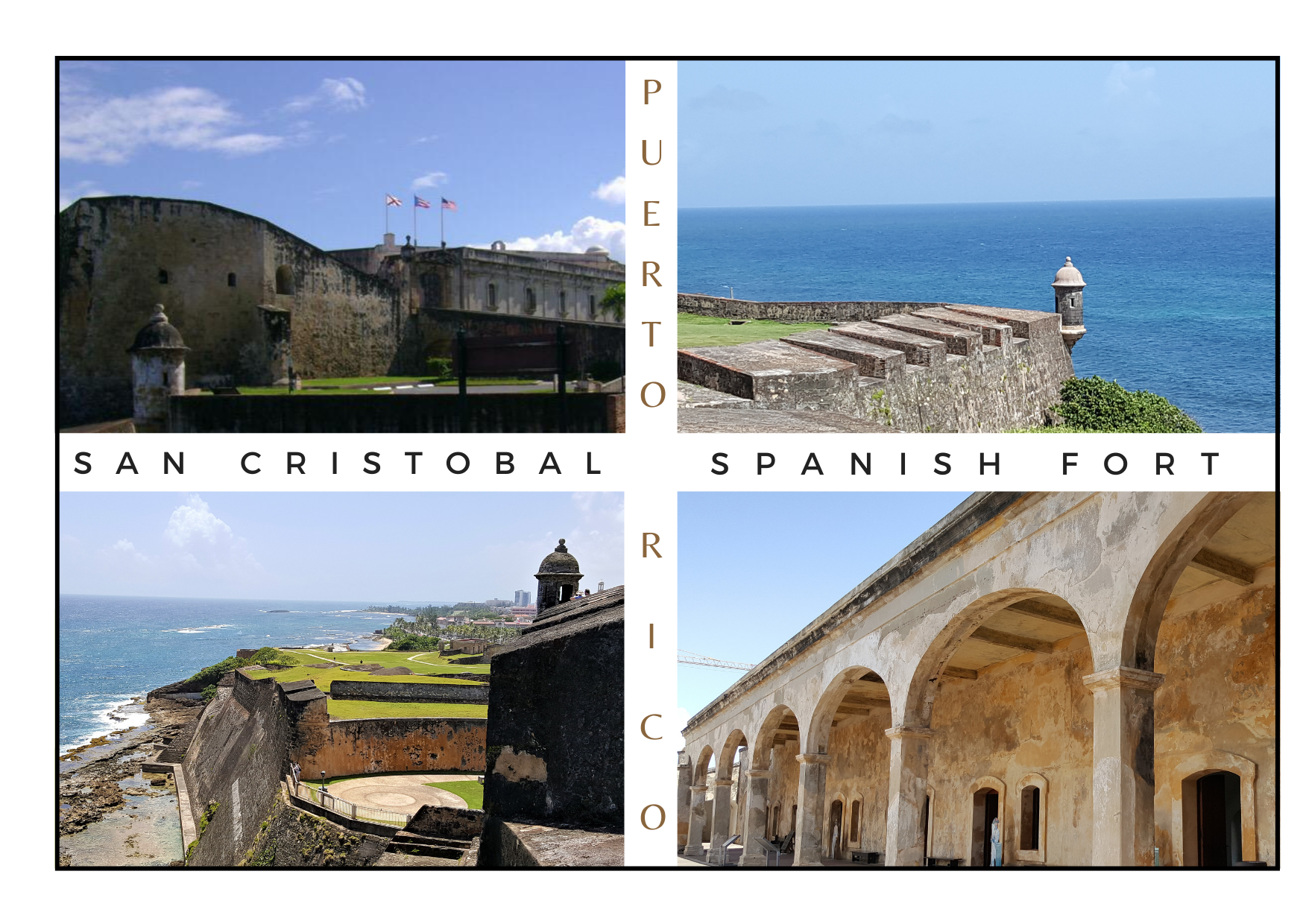 San Cristóbal Fort Mail Postcard Front